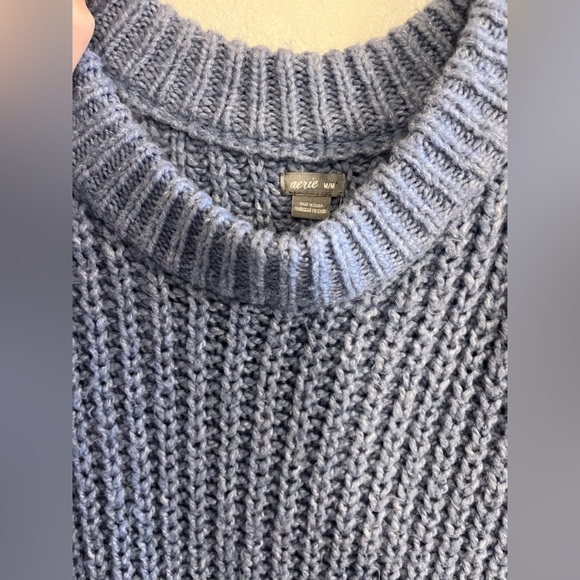 Arie blue knit sweater - Picture 2 of 3